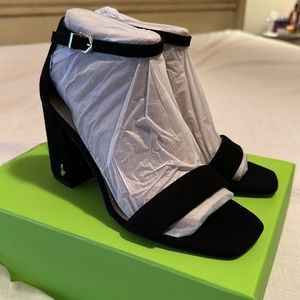 Sam Edelman Black Suede Heels